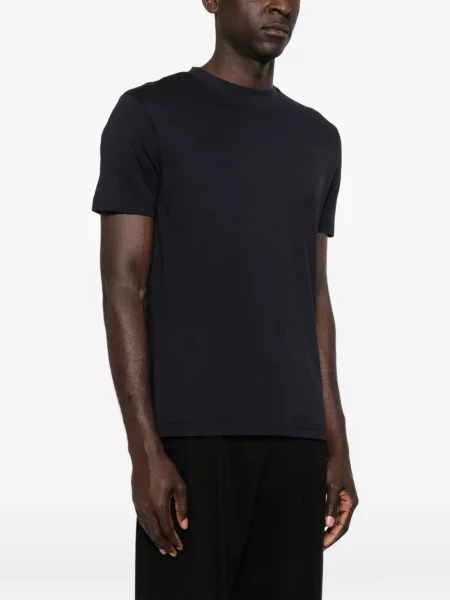 Tricou John Richmond cu autograf albastru