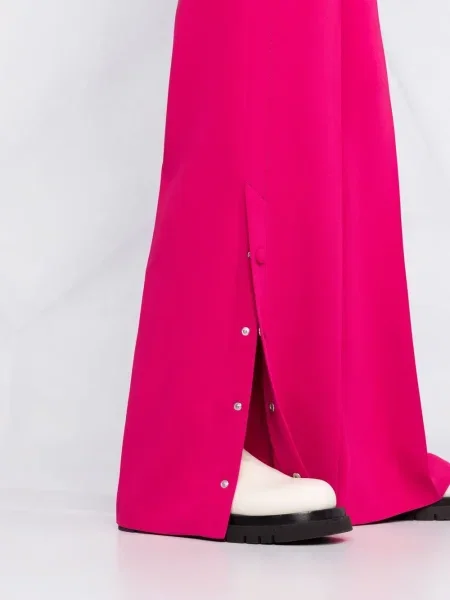 Plačiakojis kelnės Red Valentino raudona