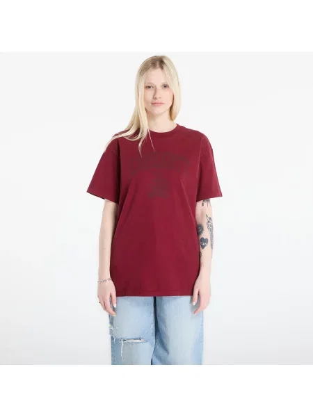 T-shirt Carhartt WIP S/S Faded Pond Corps T-Shirt UNISEX Marsala M