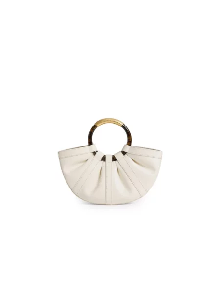 Coccinelle Torebka Z Woreczkiem beige biała