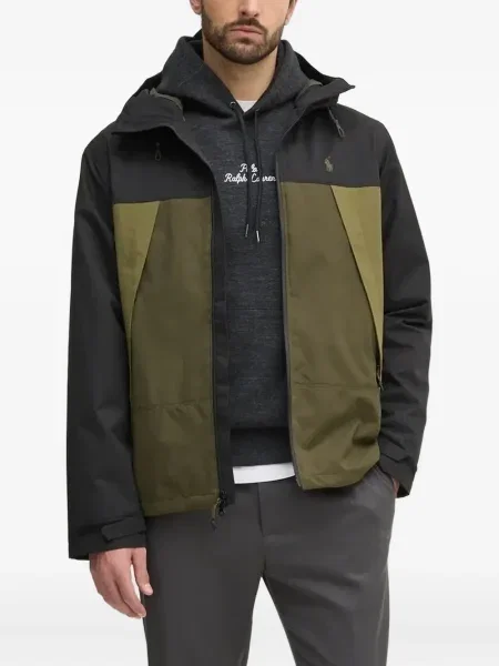 Μισό φερμουάρ sneakers Polo Ralph Lauren λευκό