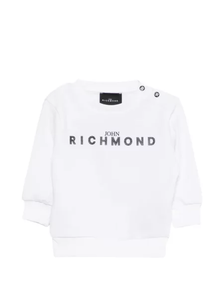 Sweter dziecięcy John Richmond biały
