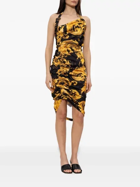 Sukienka jeansowa Versace Jeans Couture czarna