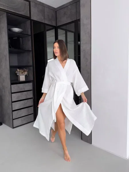 Халат Cosy білий