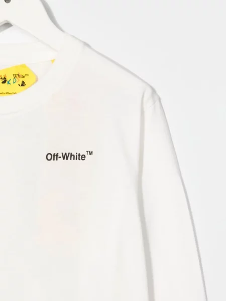 Koszulka dziecięca Off-white biała
