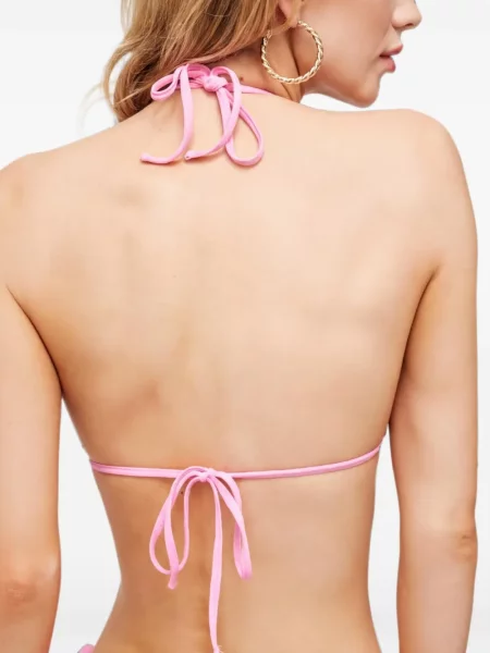 Bikini Pinko cu model floral cu imagine roz