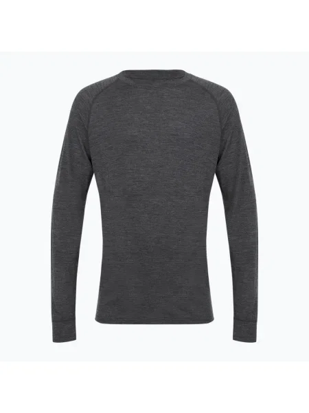 Férfi WOOLCANO MERINO termikus melegítő pulóver szürke. Méret: S szürke