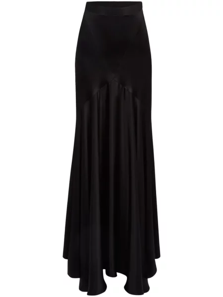 Fusta maxi Nina Ricci din satin negru