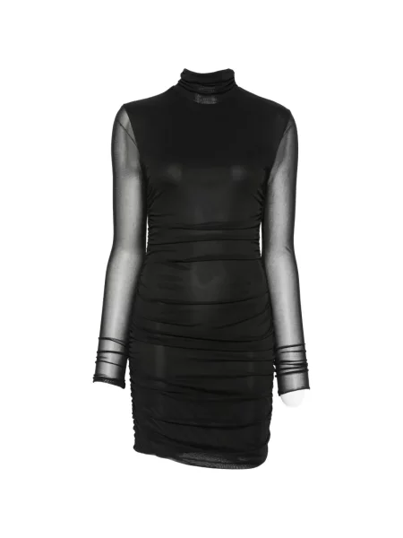 Rochie mini Aniye By cu volane negru