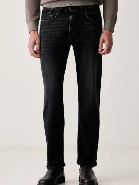 Karl Lagerfeld jeansy straight czarne