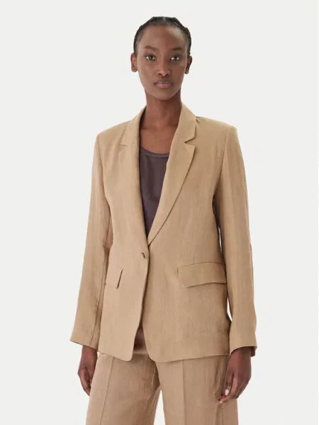 Marella Sacou Vincita Écru maro