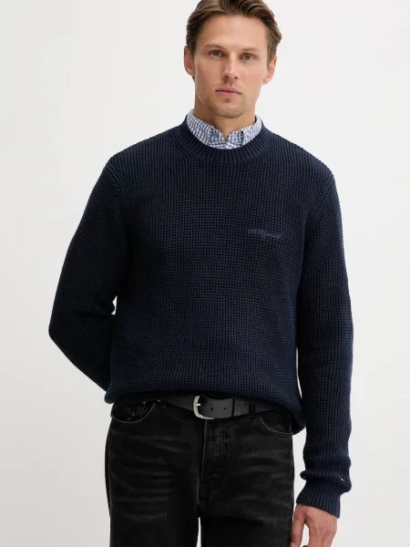 Tommy Jeans pulover de bleumarin