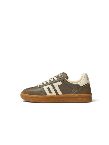 Sneakersy Back70 skórzane beżowe