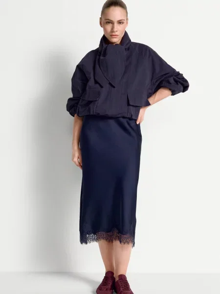 Rich & Royal spódnica maxi Kobiety 34 niebieski