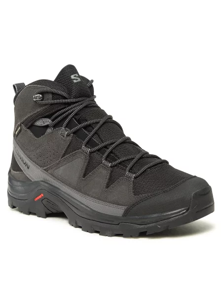 Παπούτσια πεζοπορίας Salomon Quest Rove GORE-TEX Black/Phantom/Magnet μαύρο