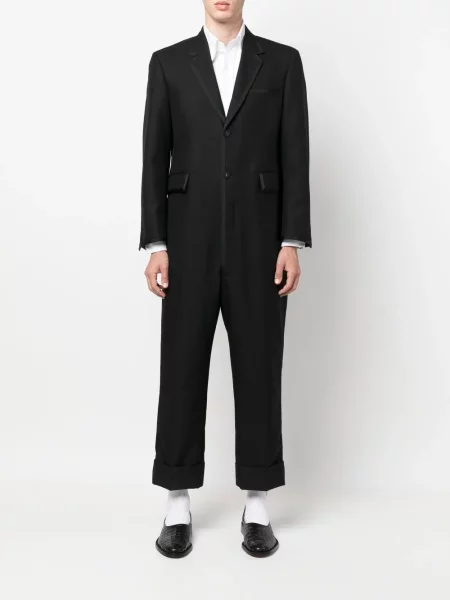 Vilnonis kostiumas Thom Browne juoda