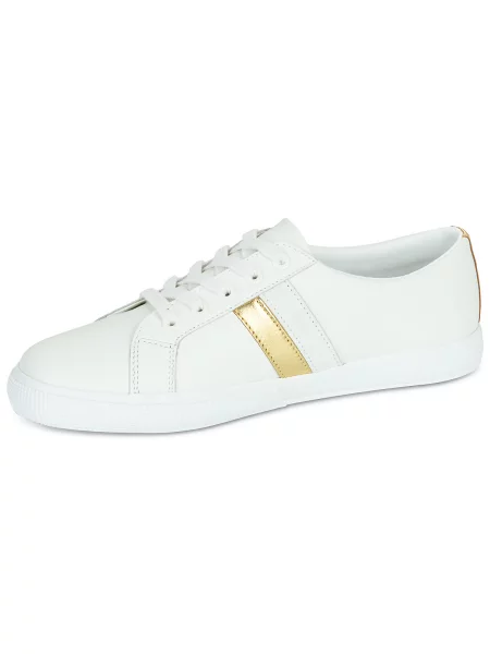 Čipkovaný čipkovaný top Lauren Ralph Lauren biela