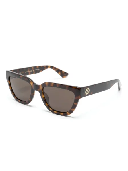 Saulės akiniai Gucci Eyewear ruda