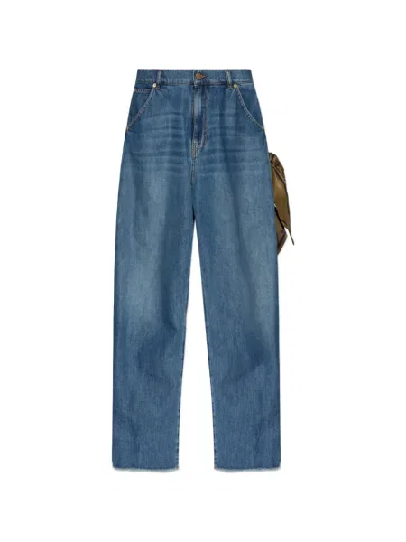 Blugi Darkpark cu franjuri albastru