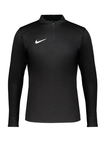 NIKE Športová mikina čierna biela