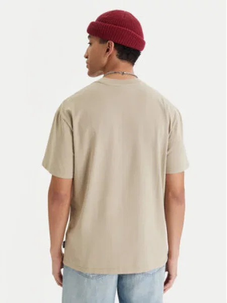Quiksilver Majica Oxni Comfort Fit bež