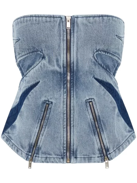 Top Dion Lee albastru
