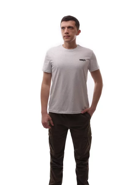 Футболка STREAM світло-сірий віскоза/поліестер сіра