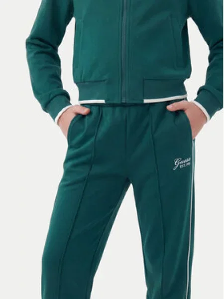 Guess Sportinės kelnės Tamsiai žalia