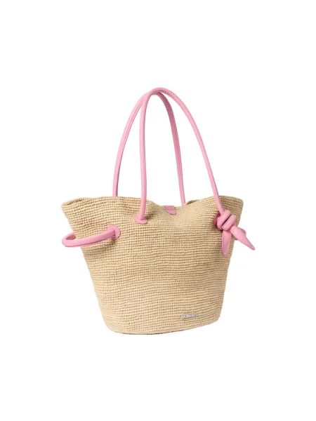 Shopperka Jacquemus beżowa