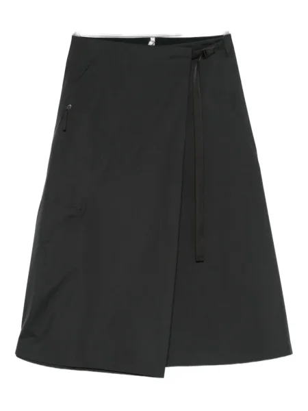 Fustă midi Arc'teryx până la genunchi negru