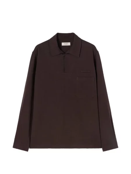 Tricou polo Retori maro