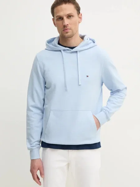Tommy Hilfiger μπλούζα με κουκούλα Ανδρική μπλε