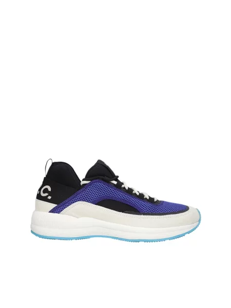 Sneakersy A.p.c. zamszowe niebieskie