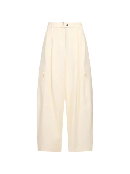 Pantaloni P.a.r.o.s.h. conici alb