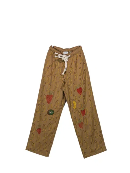 Pantaloni Glass Cypress maro