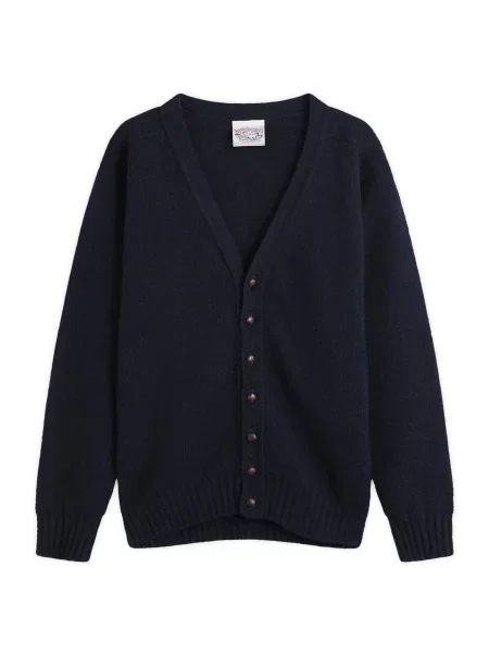 Sweter Jamieson's Of Shetland z dekoltem w serek