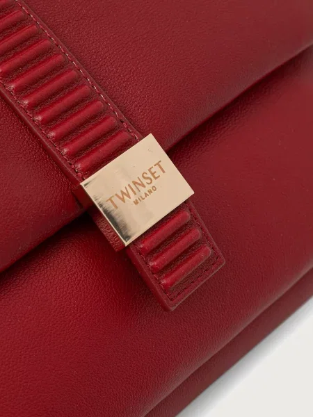 Кожаная сумка через плечо Twinset