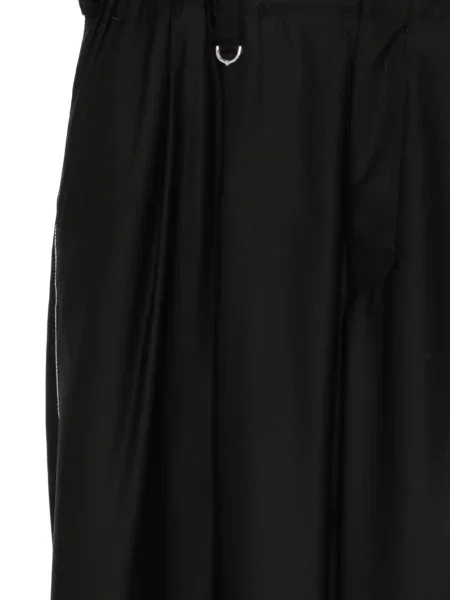 Pantaloni Mastermind World de lână negru