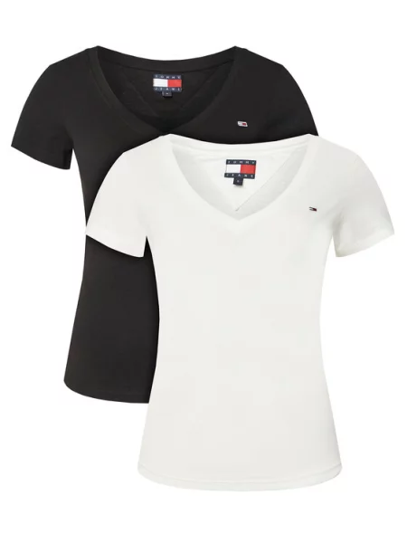Majica Tommy Jeans črna