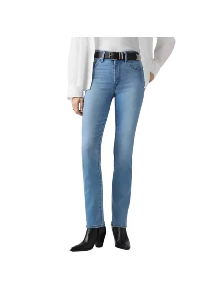 Jeansy skinny Levi's z wysoką talią niebieskie