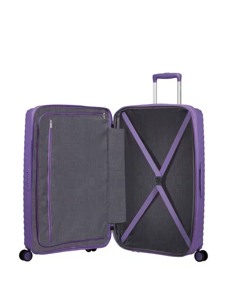 Чемодан American Tourister фиолетовый
