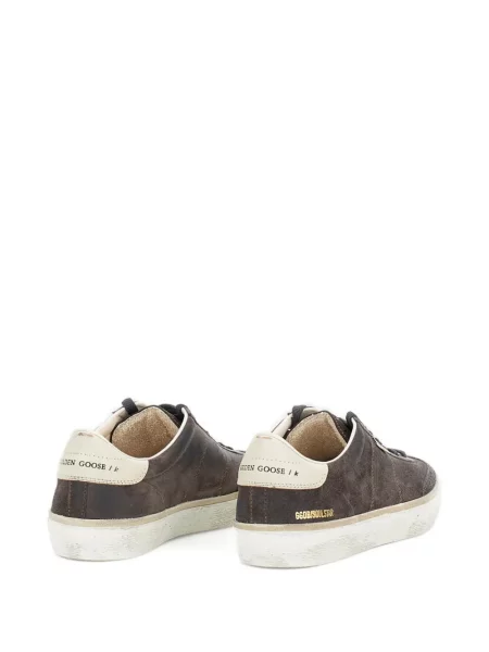 Велурени маратонки Golden Goose златисто