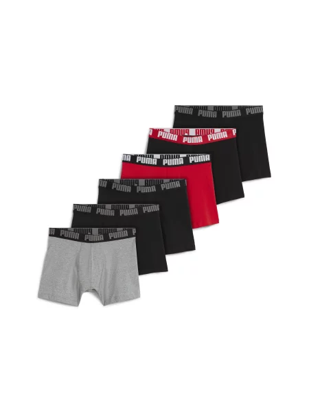 Bokserki 6 par szare