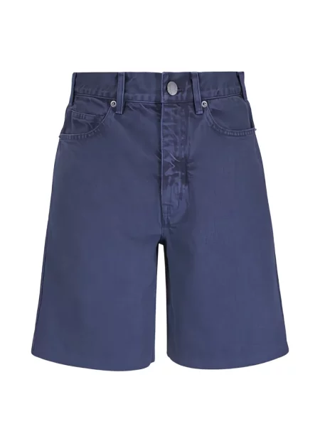 Pantaloni scurți Nili Lotan cu 5 buzunare albastru