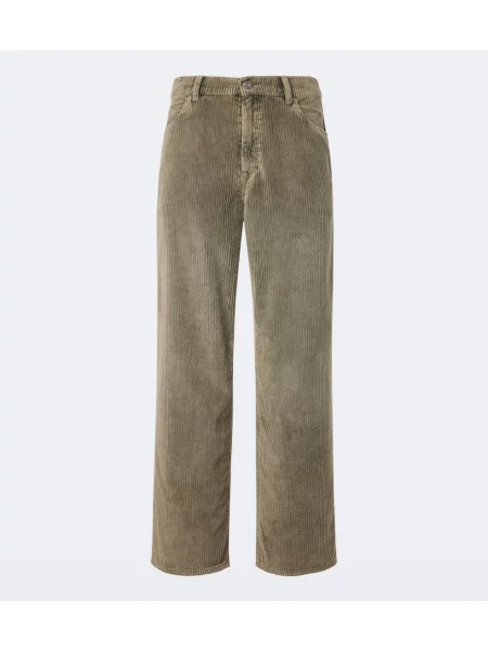 Pantaloni Our Legacy de catifea cord bej