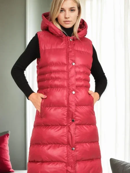 Vestă Dewberry bordo