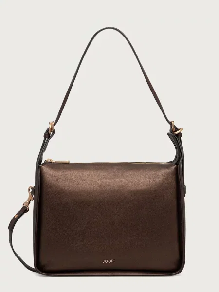 Joop! geantă crossbody pentru femei din piele Lipari Metallo Liah maro