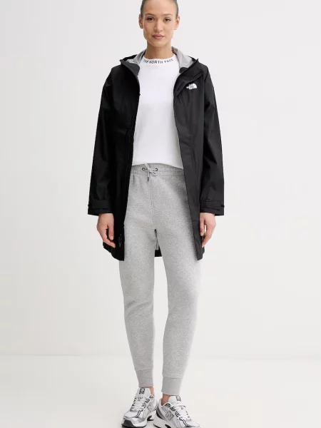 The North Face Jachetă lungă de damă PACKABLE SHELL negru