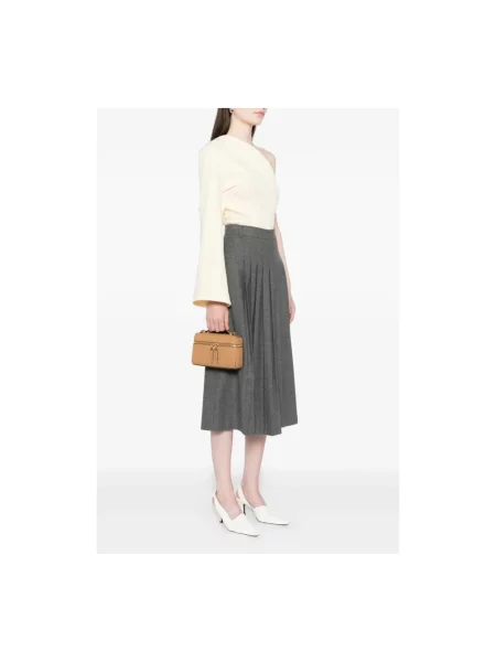 Torebka Tory Burch skórzana brązowa