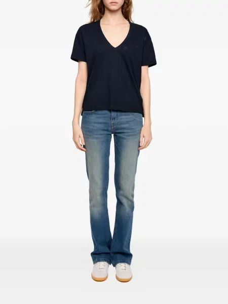 Scurt tricou Zadig&voltaire albastru